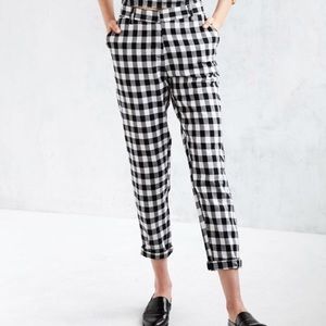 UO Gingham Trouser